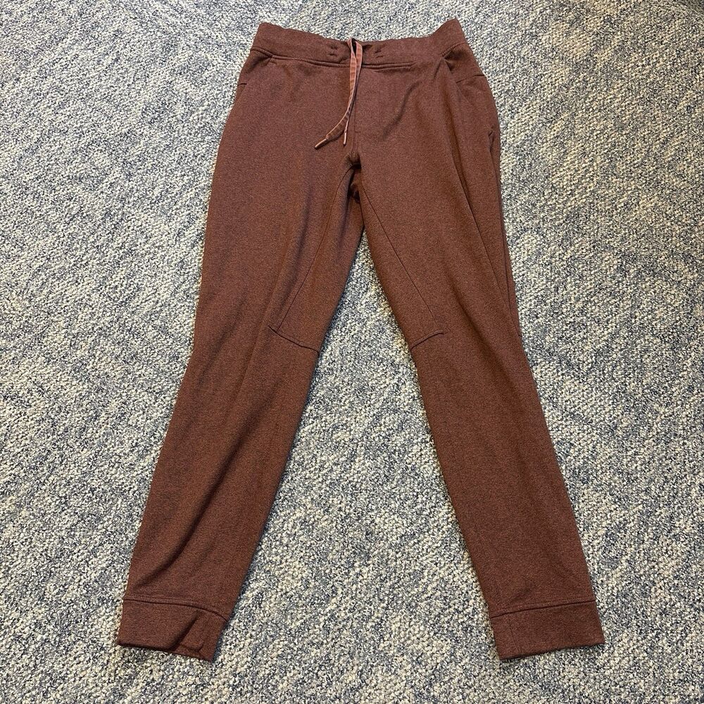 Lululemon Mens ABC Jogger Rust Stretch Athletic Pants Drawstring Size S